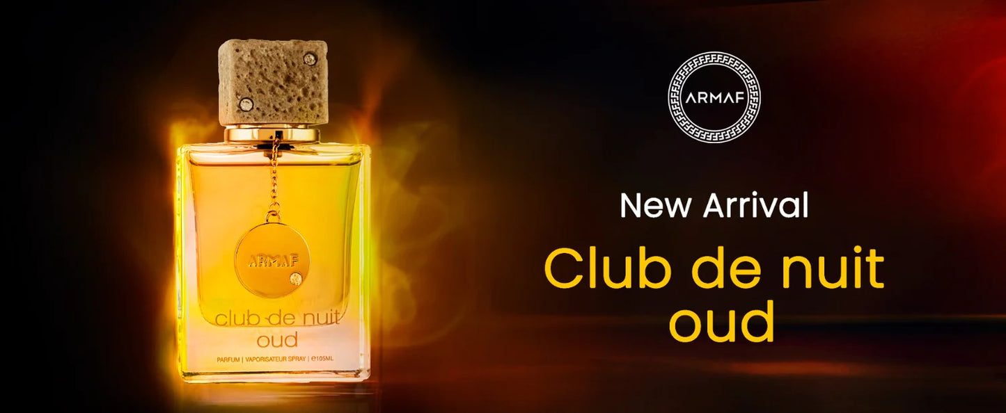 Armaf Club De Nuit OUD Parfum- 105ml ( NEW )