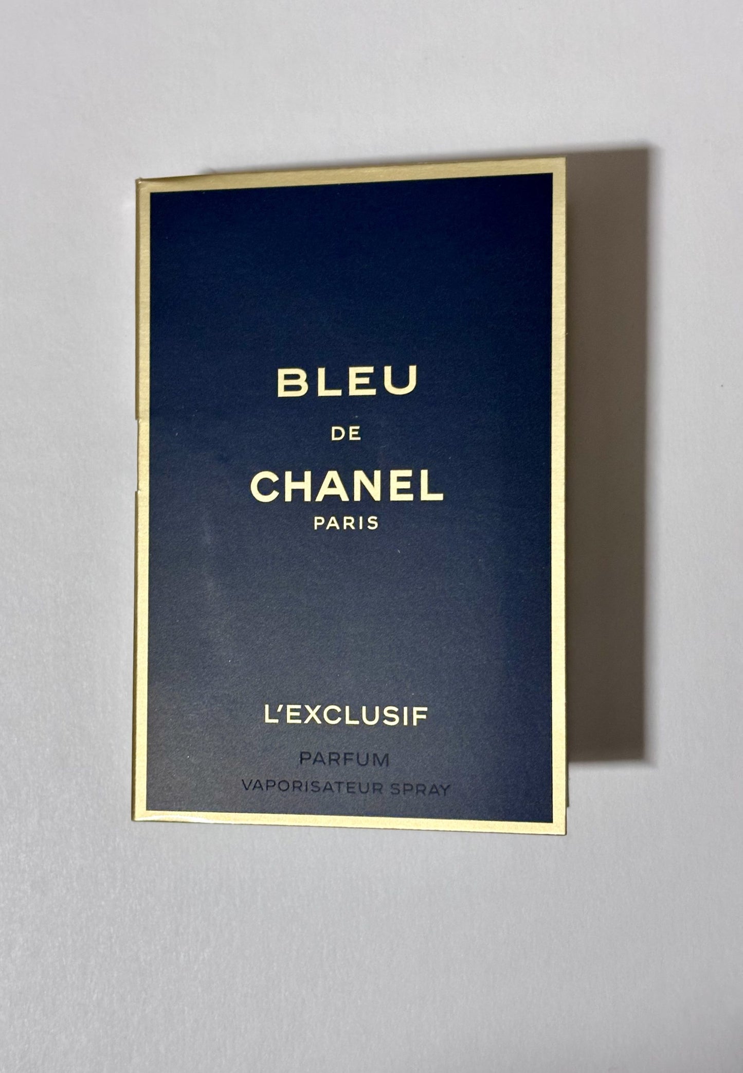 bleu de chanel exclusif Official Sample