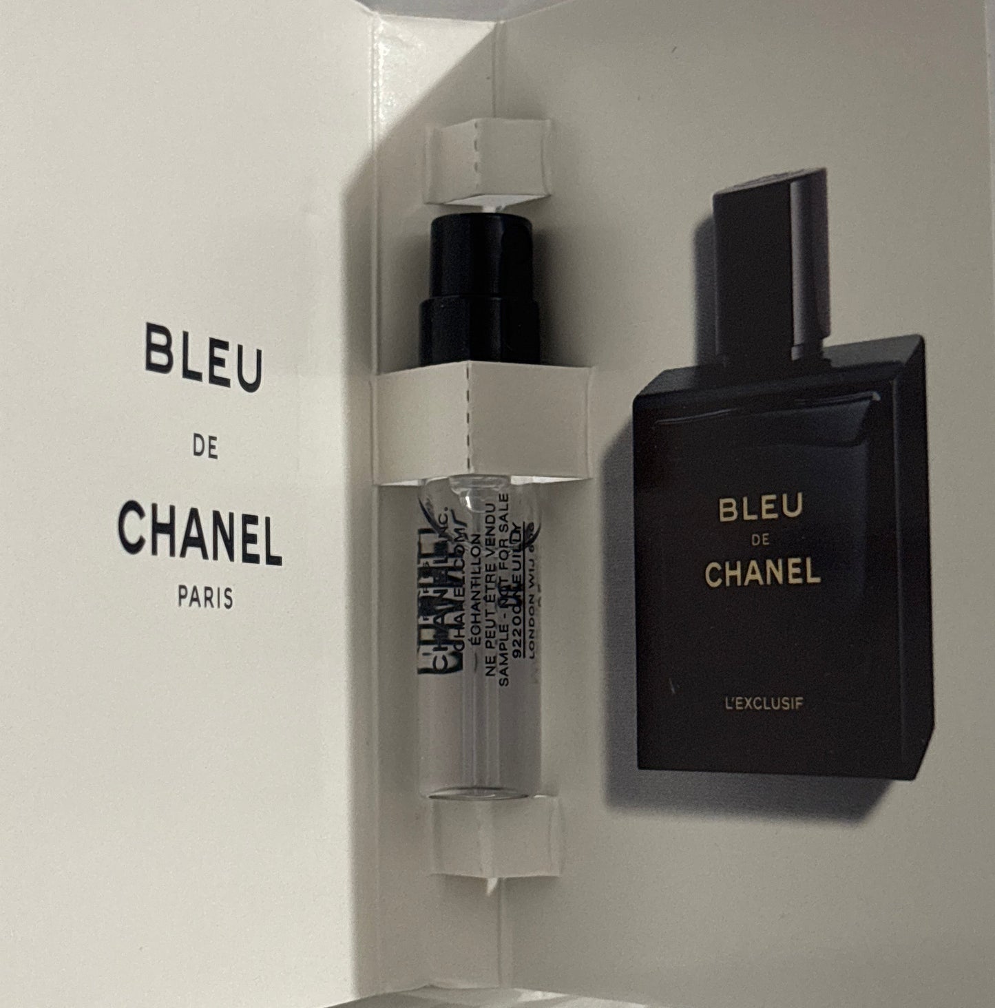 Bleu De Chanel L’exclusif Official Vial Sample