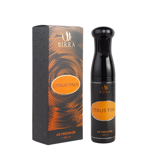Birra Citrus Tinge | Spray, Air Freshener for Home & Office | 300Ml