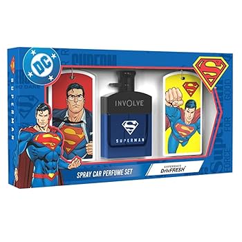 OFFICIAL DC- Superman Car Air Freshener Spray (50ml)
