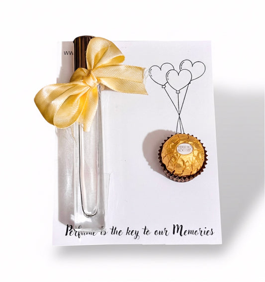 Valentine’s Special Perfume Decant + Chocolate