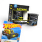 Batman Car Fragrance: Fiber Tin Can OFFICIAL DC+ Hot Wheels