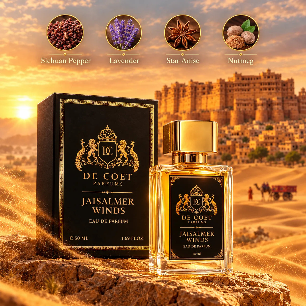 JAISALMER WINDS BY DE COET PARFUMS- 50ml