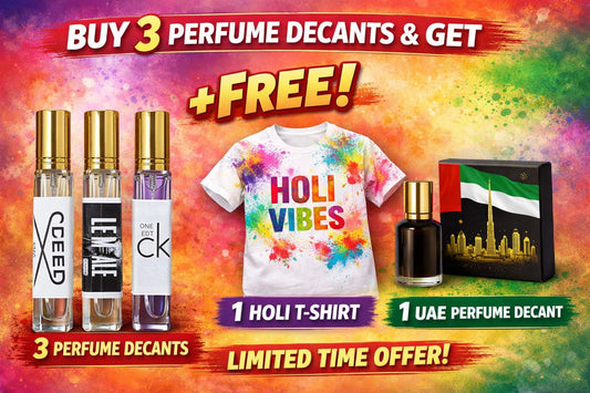 Holi T-shirt and free sample